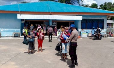 Satuan-Polair-Polres-Rote-Ndao-Perketat-Pintu-Masuk-Pelabuhan-ASDP-Cegah-Corona