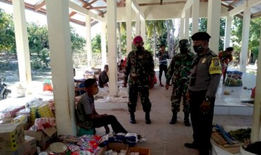 Sinergitas-TNI-–-Polri-Rote-Ndao-Cegah-Penyebaran-Covid-–-19-Di-Ujung-Terselatan-NKRI