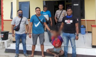 Kurang-dari-24-Jam,-Kapolsek-Amanatun-Selatan-bersama-Anggota-Berhasil-Tangkap-Pelaku-Anak-Bunuh-Ayah-Kandung