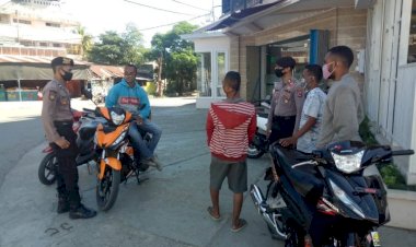 Sambut-New-Normal,-Samapta-Polres-Belu-Terus-Bergerak-Edukasi-Masyarakat-Tentang-Protokol-Kesehatan-Cegah-Covid-19