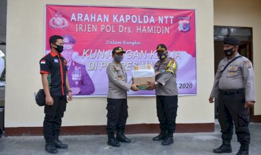 Kabiddokkes-Polda-NTT-Serahkan-Bantuan-APD-Kepada-Polres-Malaka