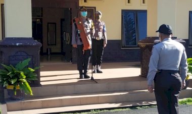 Apel-Perdana,-Kapolres-Ngada-:-Jaga-Selalu-Kekompakan