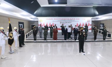 Polda-NTT-Gelar-Upacara-Hari-Bhayangkara-ke-74-Secara-Virtual