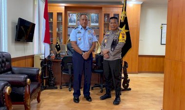Kapolda-NTT-Sambut-Hangat-Kunjungan-Ka-Kanwil-Kemenhan-RI-untuk-Provinsi-NTT