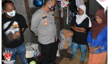 Kapolres-Mabar-Sambangi-Rumah-Bocah-Cilik-Tulang-Punggung-Keluarga