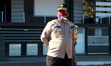 Pimpin-Apel-Pagi,-Wakapolda-NTT-:-Berkerja-Dengan-Semangat,-Keikhlasan-dan-Bertanggung-Jawab