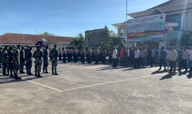 Kembali-Tunjukkan-Kekompakan,-Polres-Belu-dan-Kodim-1605-Belu-Gelar-Apel-Bersama