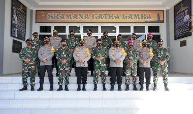 Silaturahmi-ke-Danlantamal-VII,-Kapolda-NTT-Berharap-TNI-dan-Polri-Solid