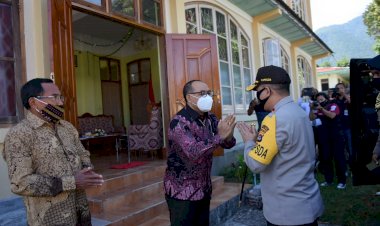 Di-Manggarai,-Kapolda-NTT-Lakukan-Kunjungan-Silaturahmi-Dengan-Uskup-Ruteng