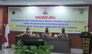 Kapolda-NTT-Buka-Taklimat-Awal-Wasrik-Tahap-II-T.A.-2020-Aspek-Pelaksanaan-dan-Pengendalian