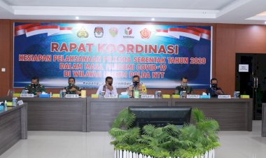 Pimpin-Rakor-Kesiapan-Pilkada-Tahun-2020,-Kapolda-NTT:-Polri-Akan-Tindak-Tegas-Pelanggaran-Pidana-Pilkada
