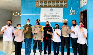 Silaturahmi,-Kapolres-Belu-Ajak-Wartawan-Pena-Batas-RI-RDTL-Dukung-Polri-Sukseskan-Pilkada-2020