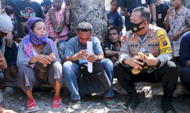 Pastikan-Aman-dan-Kondusif,-Kapolda-NTT-Tinjau-Langsung-Lokasi-Besipae