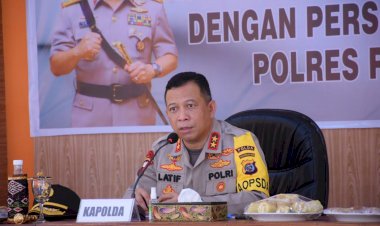 Kunker-Ke-Polres-Paling-Selatan-NKRI-Polres-Rote-Ndao,-Kapolda-NTT-:-Tetap-Bersyukur-dan-Jalani-Tugas-Dengan-Baik