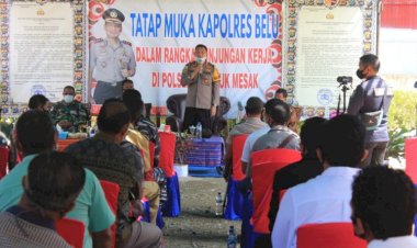 Kunker-ke-Polsek-Kakuluk-Mesak,-Kapolres-Belu-Ajak-Semua-Pihak-Kedepankan-Prokes-dalam-Pilkada-2020