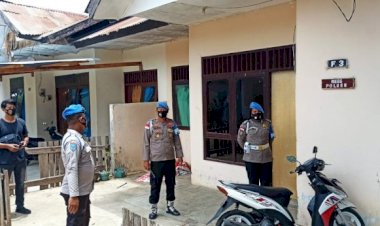 Jaga-Aset-Polri,-Kasi-Propam-Polres-Belu-Bersama-Anggota-Lakukan-Pengecekan-Rumah-Dinas-dan-Asrama