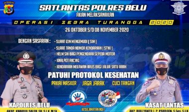 Bakal-Dimulai-Besok,-Ini-Sasaran-Ops-Zebra-Polres-Belu-di-Tengah-Pandemi-Covid-19