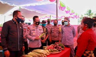 Kunjungan-Kerja-di-Nagakeo,-Kapolda-NTT-Resmikan-Kampung-Tangguh--di-Kelurahan-Mbay-II