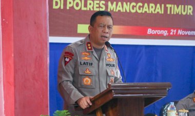 Kunker-ke-Polres-Manggarai-Timur,-Kapolda-NTT-:-Anggota-Polri-harus-menjadi-solusi,-bukan-bagian-dari-Masalah
