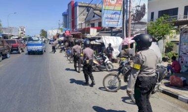 Satuan-Samapta-Polres-Kupang-Kota-Laksanakan-Pengaturan-Serta-Himbauan-Pendisiplinan-Protokol-Kesehatan