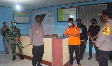 Pilkada-Bupati-dan-Wakil-Bupati-Ngada-Tahun-2020,-Kapolres-dan-Dandim-Lakukan-Pengecekan-Kesiapan-TPS-di-Bajawa