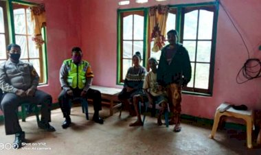 Bhabinkamtibmas-Polsek---Batu-Putih-Mediasi-Penyelesaian-Kasus-Penganiayaan