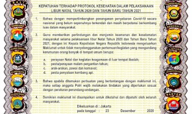 Kapolri-Terbitkan-Maklumat-Kepatuhan-Prokes-saat-Libur-Natal-dan-Tahun-Baru
