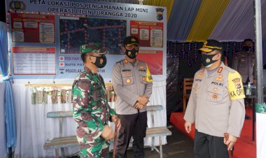 Pastikan-Siap,-Kapolda-NTT-Cek-Langsung-Pos-Pengamanan-Tahun-Baru-2021-di-Alor