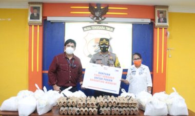 Wujud-Kepedulian-Semua-Pihak,-Polres-Alor-Terima-Bantuan-BRI-Cabang-Kalabahi-Untuk-Diberikan-ke-Pasien-Covid-19