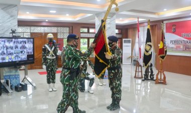 Kapolda-NTT-Pimpin-Upacara-Peresmian-dan-Pengukuhan-Pembentukan-Batalyon-C-Pelopor-Satbrimobda-NTT