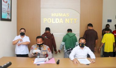 Ditreskrimum-Polda-NTT-tetapkan-5-tersangka-Tindak-Pidana-Pencurian-11-Unit-Sepeda-Motor