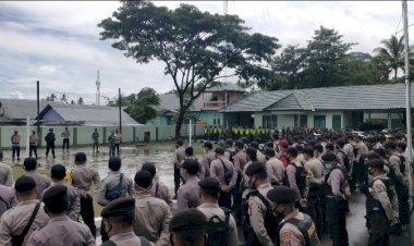 TNI-Polri-Sumba-Barat-Gelar-Apel-Gabungan-Persiapan-Pengamanan-Kunjungan-Presiden-RI