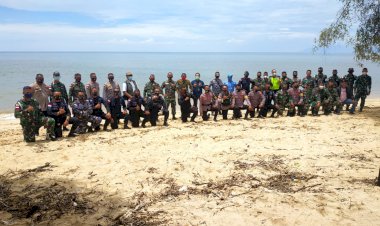 Purna-Tugas-Satgas-Pamtas-RI-RDTL-Sektor-Timur-Yonif-RK-744/SBY,-Polres-Belu-Gelar-Patroli-Bersama-TNI-POLRI