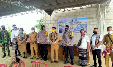 Launching-Kampung-Tangguh,-Kapolres-Sabu-Raijua-Minta-Masyarakat-Terus-Produktift