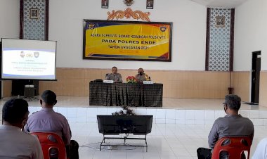 Kabidkeu-Polda-NTT-Pimpin-Kegiatan-Supervisi-di-Polres-Ende