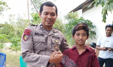 Bocah-Terseret-Arus-Leonard-Laimeheriwa:-Aipda-Joel-Bolang-Bagaikan-Malaikat-yang-dikirim-Tuhan