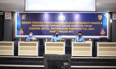Wakapolda-NTT-Pimpin-Sidang-Terbuka-Penentuan-Kelulusan--Mengikuti-Rikkes-II-Penerimaan-Terpadu-Anggota-Polri-Taruna-AKPOL-T.A.-2021