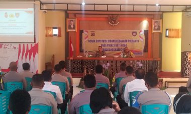 Supervisi-Ke-Polres-Rote-Ndao,-Kabidkeu-Polda-NTT-:-Pengelolaan-Anggaran-Dipertanggungjawabkan-Secara-Baik-dan-Benar