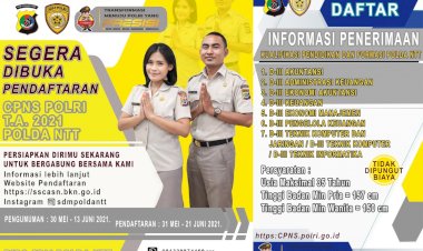 Polda-NTT-Segera-Buka-Pendaftaran-Tes-CPNS-Polri-TA.-2021
