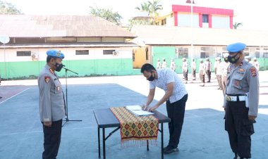 Perangi-Penyalahgunaan-Narkoba,-Bidpropam-Polda-NTT-Gelar-Penandatanganan-Pakta-Integritas