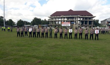 Kapolres-Malaka-Pimpin-Apel-Bhabinkamtibmas-dan-komunitas-penyintas-Covid-19