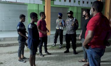 Cegah-Aksi-Premanisme,-Jajaran-Polres-Nagekeo-Gelar-Patroli-Malam