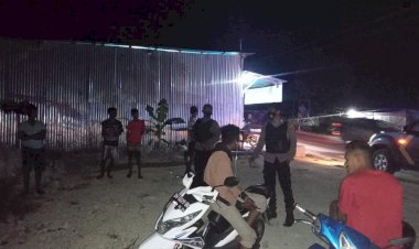 Cegah-Kejahatan-Premanisme,-Jajaran-Polda-NTT-Bubarkan-Kerumunan-Pemuda-Yang-Nongkrong-Hingga-Larut-Malam