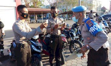 Tegakkan-Disiplin-dari-Dalam,-Bidpropam-Polda-NTT-Sidak-Kelengkapan-Berkendaraan-Bintara-Remaja