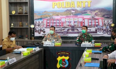 Kapolda-NTT-Pimpin-Rapat-Kesiapan-Pemberlakuan-PPKM-Level-IV-di-Kota-Kupang,-Kabupaten-Sikka-dan-Kabupaten-Sumba-Timur
