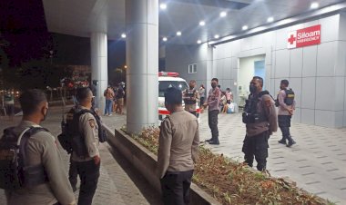 Wilayah-Kota-Kupang-PPKM-Level-IV,-Ditsamapta-Polda-NTT-Giatkan-Patroli