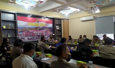 Polda-NTT-Gelar-Vicon-Pelaksanaan-Pembangunan-Zona-Integritas-di-Jajaran-Polri-Tahun-2021-Bersama-Deputi-RB-Kementerian-PANRB