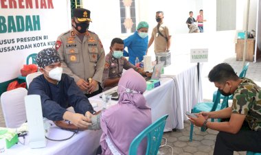 Kapolda-NTT-Apresiasi-Pelaksanaan-Kegiatan-Vaksinasi-Merdeka-di-Tiga-Polres-Jajaran