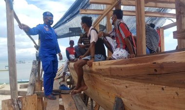 Patroli-Pesisir-Perikanan,-Personil-Ditpolairud-Polda-NTT-Tegaskan-Patuhi-Prokes-dan-Jaga-Kamtibmas