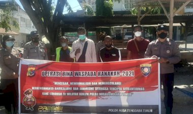 Tim-Satgasops-Bina-Waspada-Ranakah-2021-Polda-NTT-Imbau--Warga--Hati-Hati-Paham-Radikalisme-Sekaligus-Imbau-Prokes